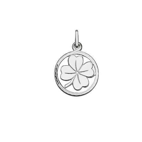 Anhänger Kleeblatt Silber
