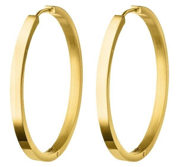 Creolen Edelstahl IP Gold
