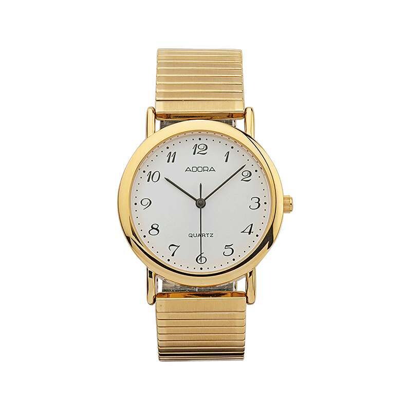 Herrenuhr Zugband goldfarben Herrenuhr Zugband goldfarben