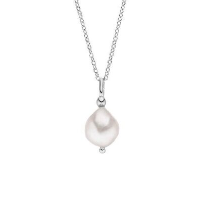 Halskette Silber mit Perle