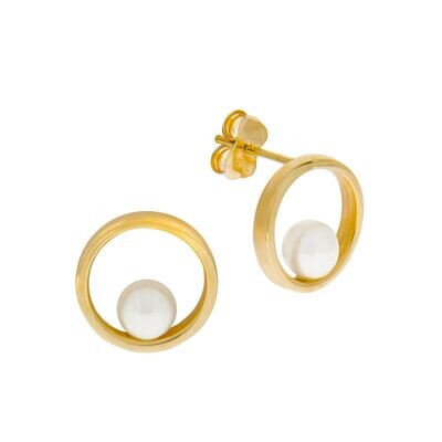 Ohrstecker Gold 375/- Perle