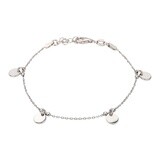 Armband Silber mit Plättchen