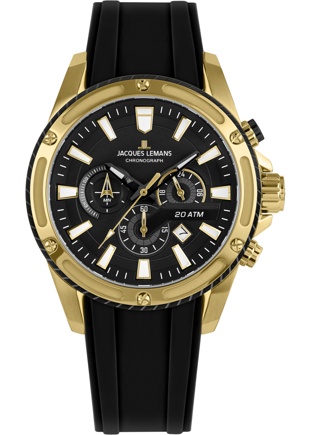 Jacques Lemans  Herrenuhr Chronograph