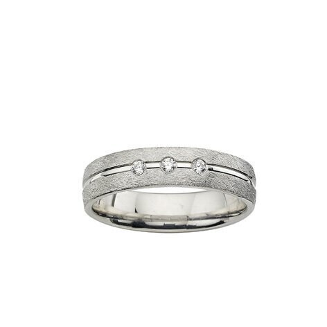 Partnerring Silber