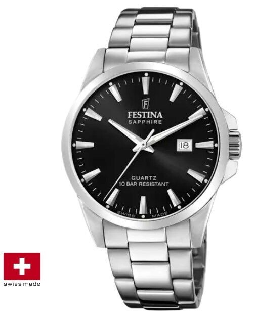 Festina Herrenuhr Swiss Made