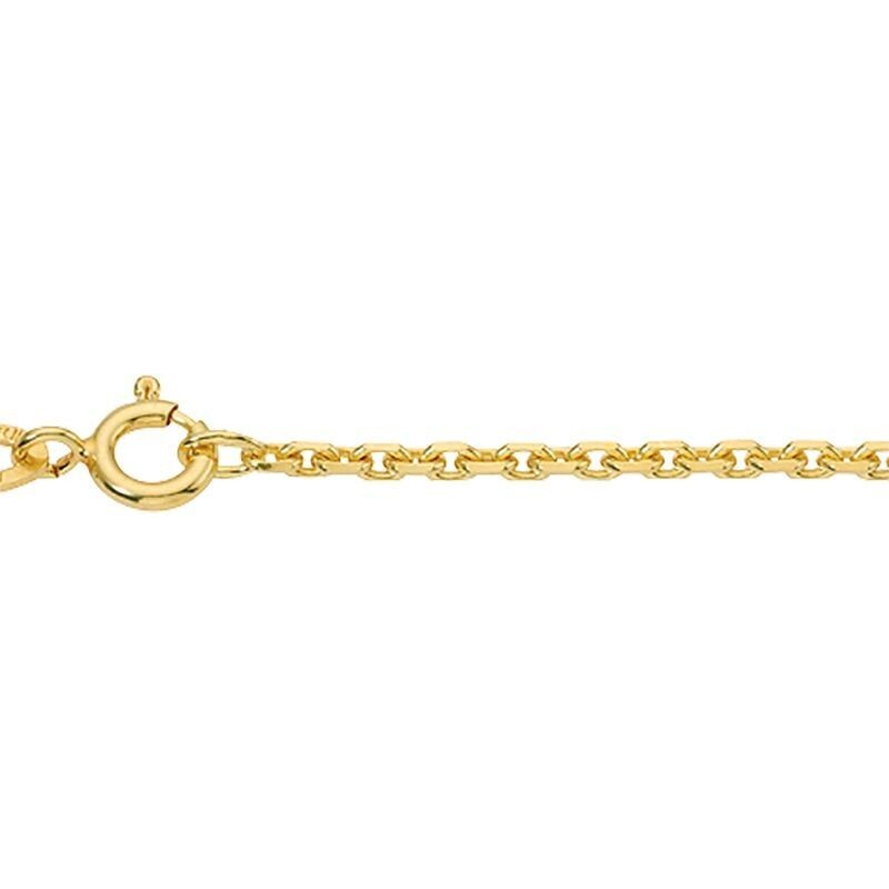 Collierkette goldplattiert 42 cm