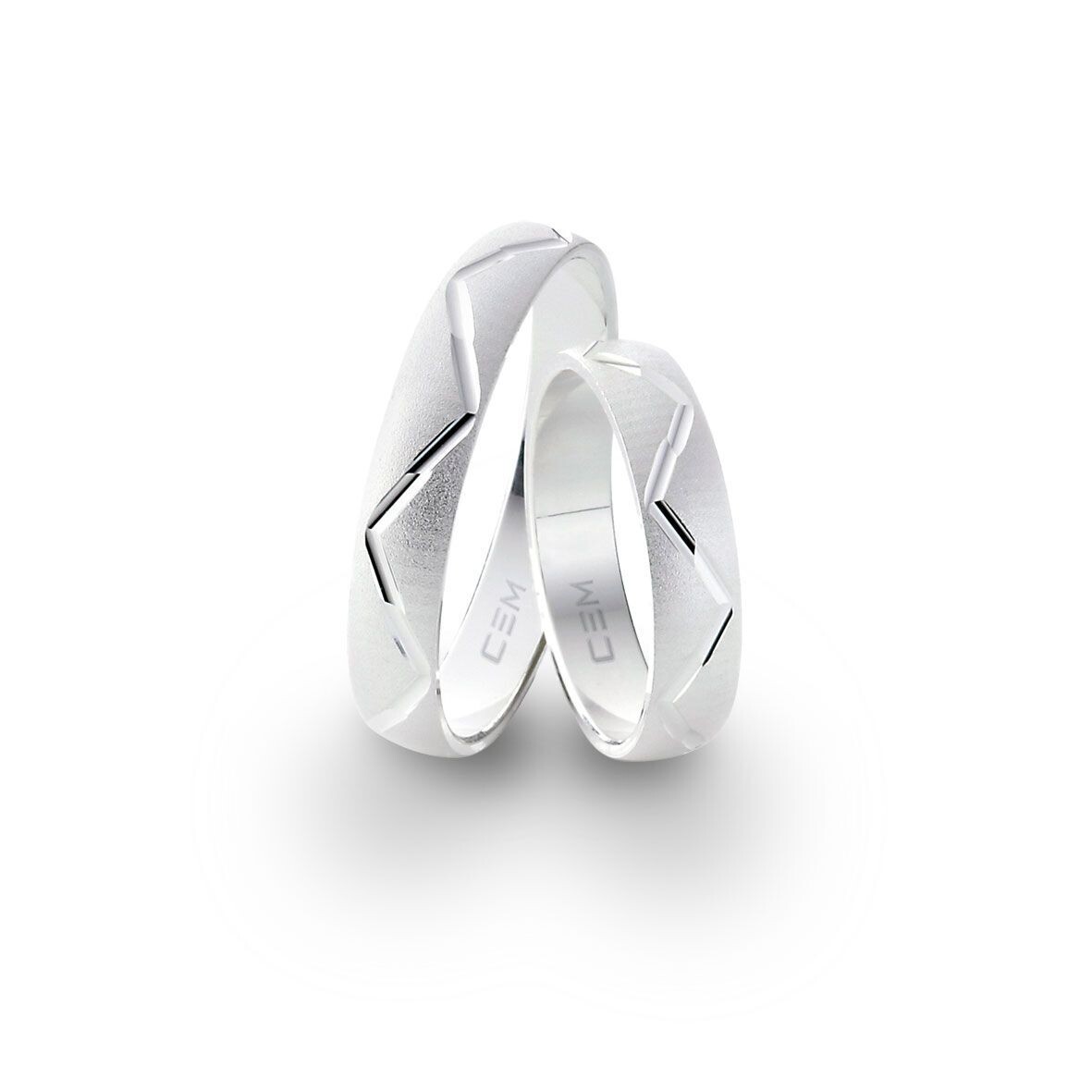 Partnerring Silber