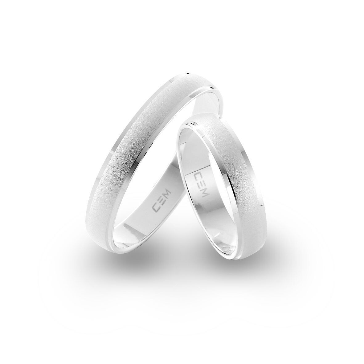 Partnerring Silber