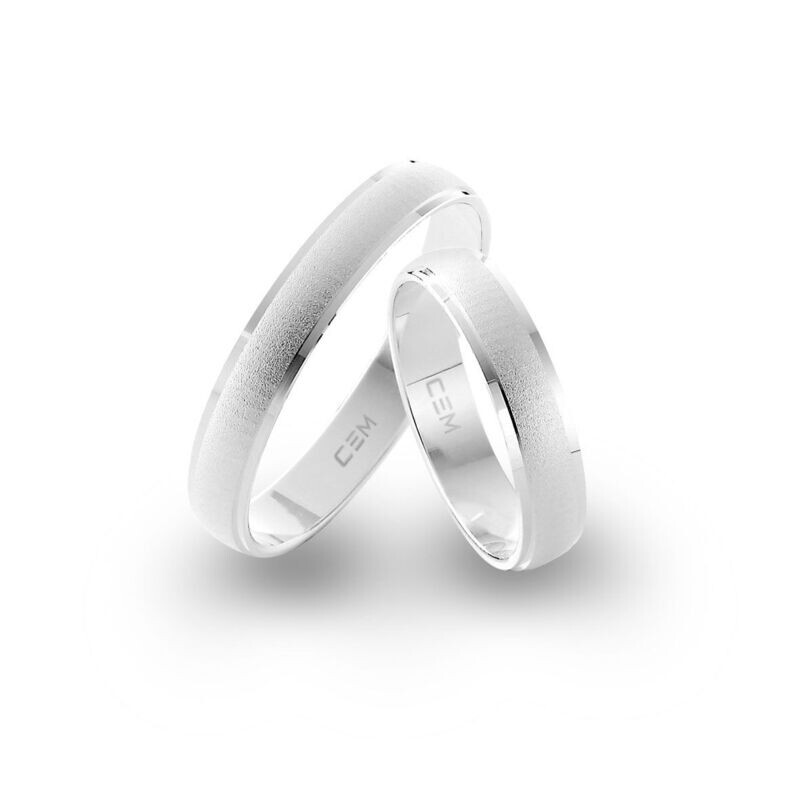 Partnerring Silber