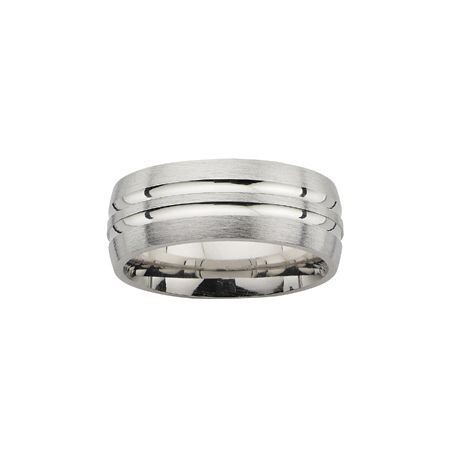 Partnerring Silber