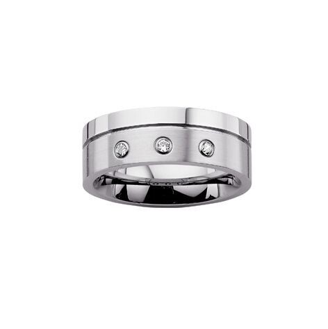 Partnerring Edelstahl