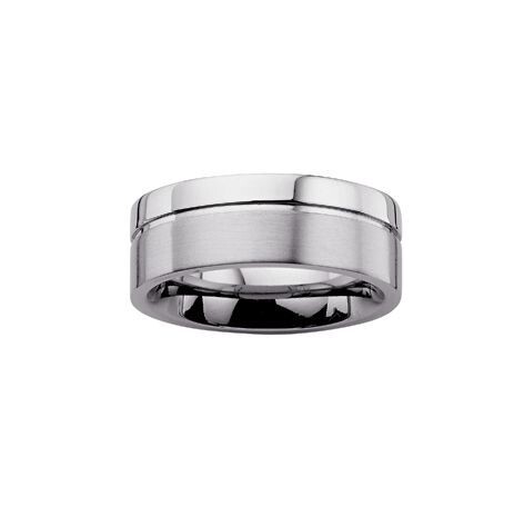 Partnerring Edelstahl