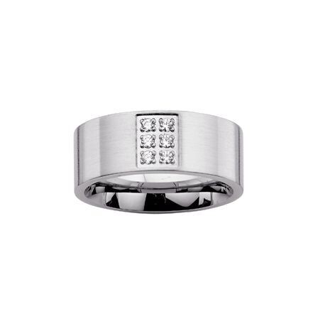 Partnerring Edelstahl