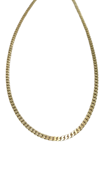 Flachpanzerkette Gold 333/- 50 cm
