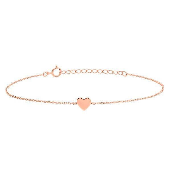 Armband Gold 375/- Herz