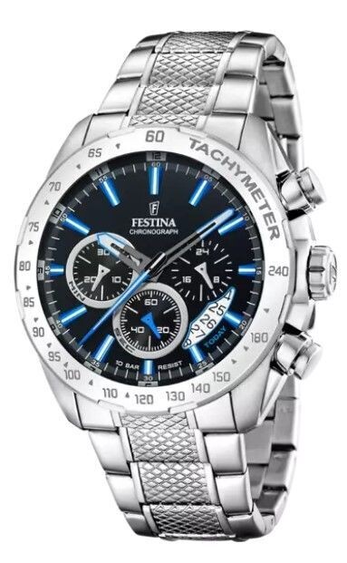 Festina Herrennuhr Edelstahl Festina Herrennuhr Edelstahl