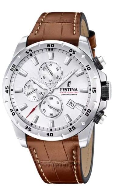 Festina Herrenuhr Lederband Multifunktion Festina Herrenuhr Lederband Multifunktion