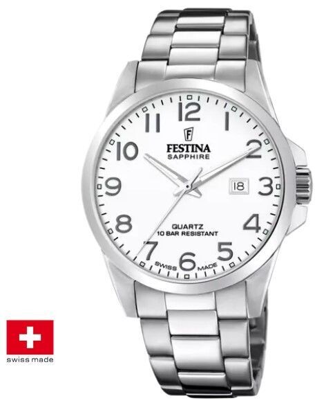Festina Herrenuhr Swiss Made