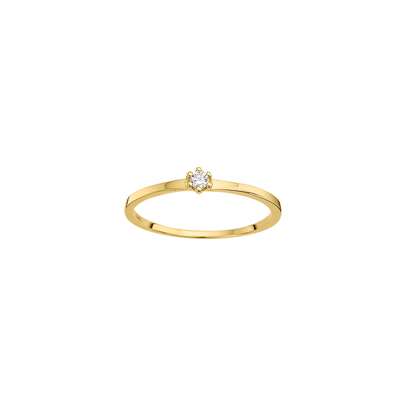 Damenring Gelbgold 585/-