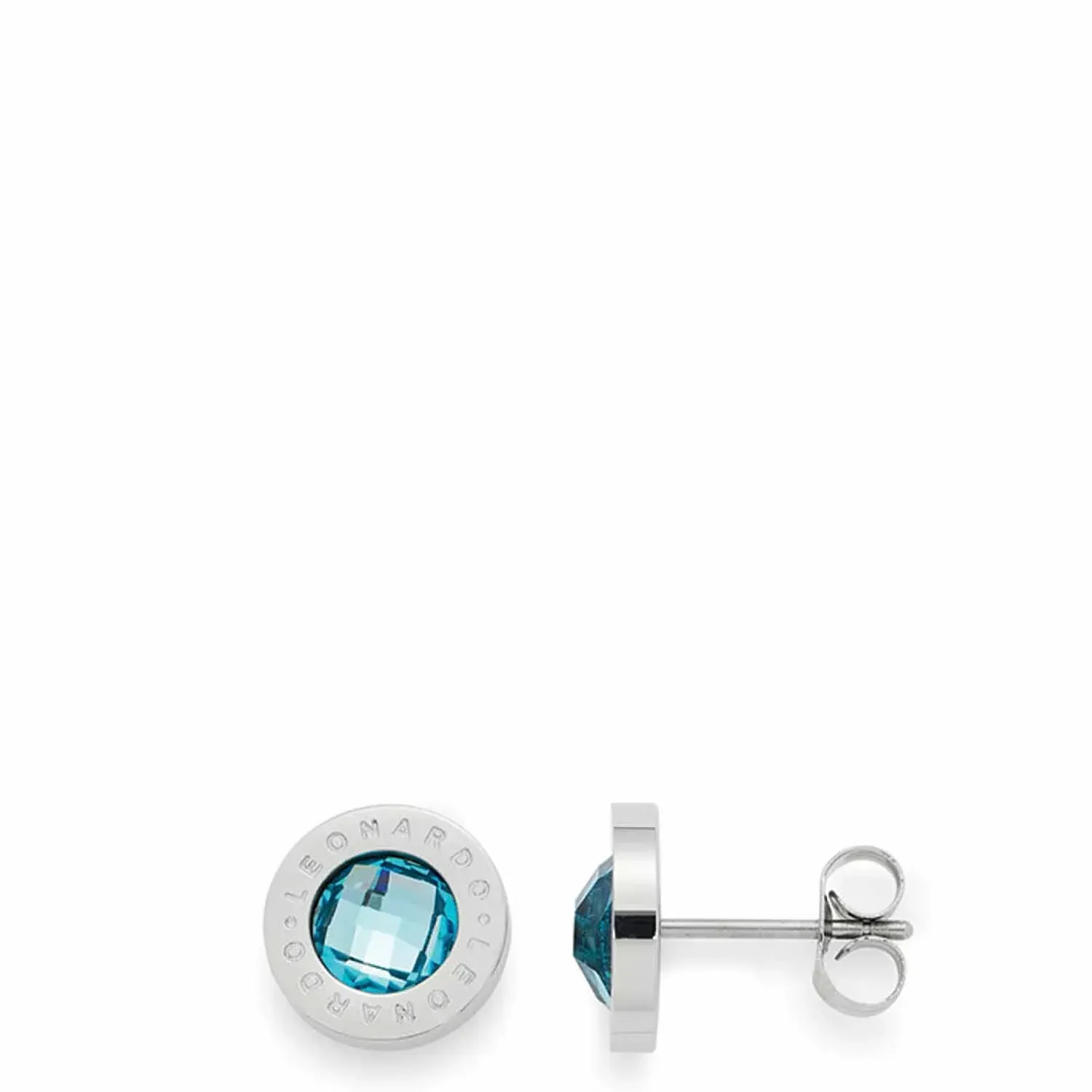 Ohrstecker Leonardo hellblau Matrix