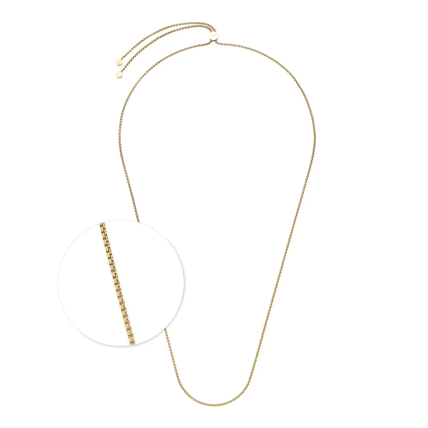 Leonardo Halskette LIV 90 cm gold Clip & Mix