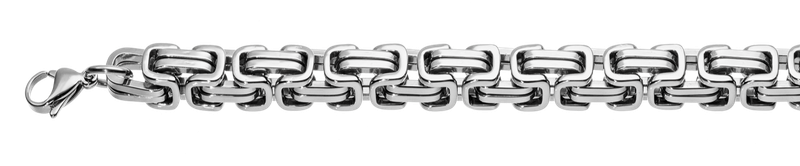 Königskette Edelstahl hochglanzpoliert, 10mm Königskette Edelstahl hochglanzpoliert, 10mm