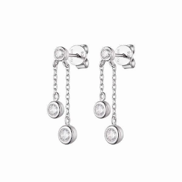 Ohrstecker Silber Zirkonia