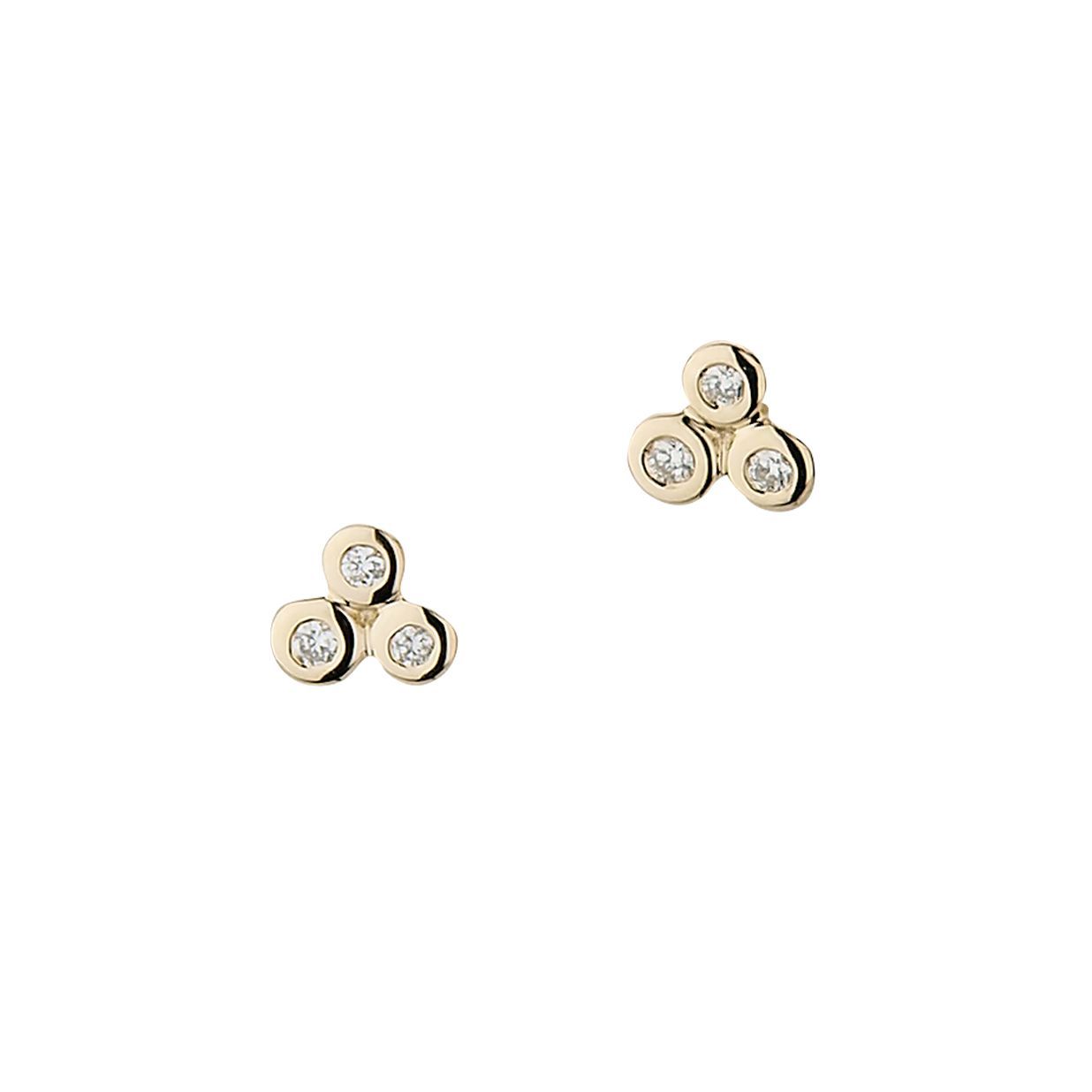 Ohrstecker Gelbgold 585/- Brillant
