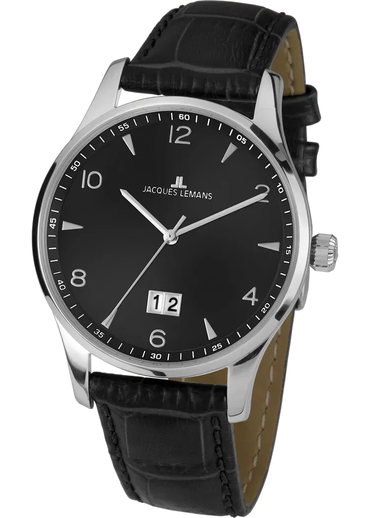 Jacques Lemans  Herrenuhr Big Date