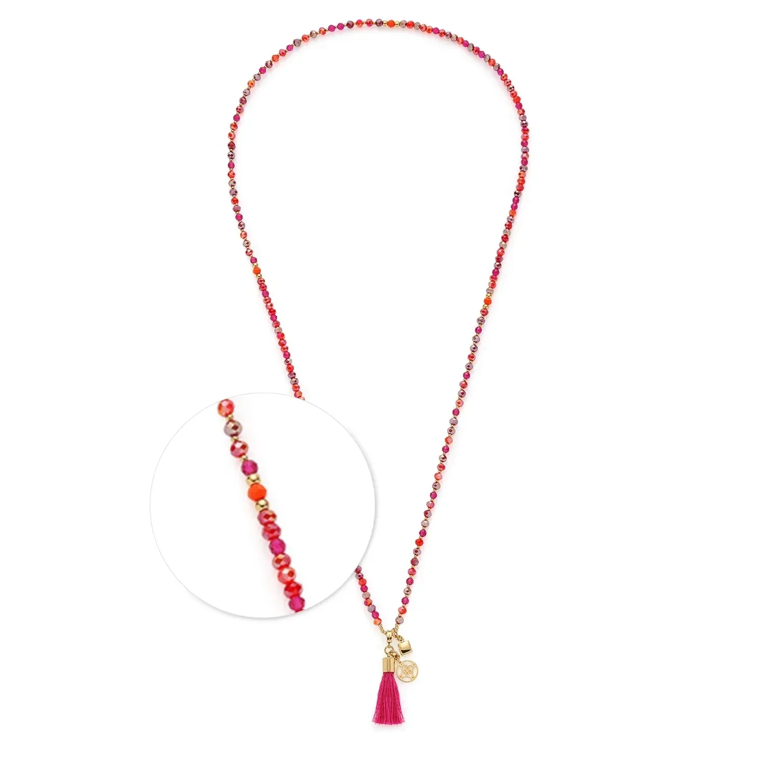 Leonardo Halskette DONNA 80 cm pink Sommer