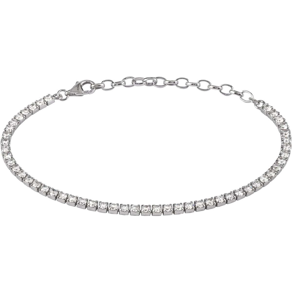 Jacques Lemans Tennis Armband Sterlingsilber mit Topasen