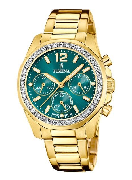 Festina Damenuhr Rainbow grün