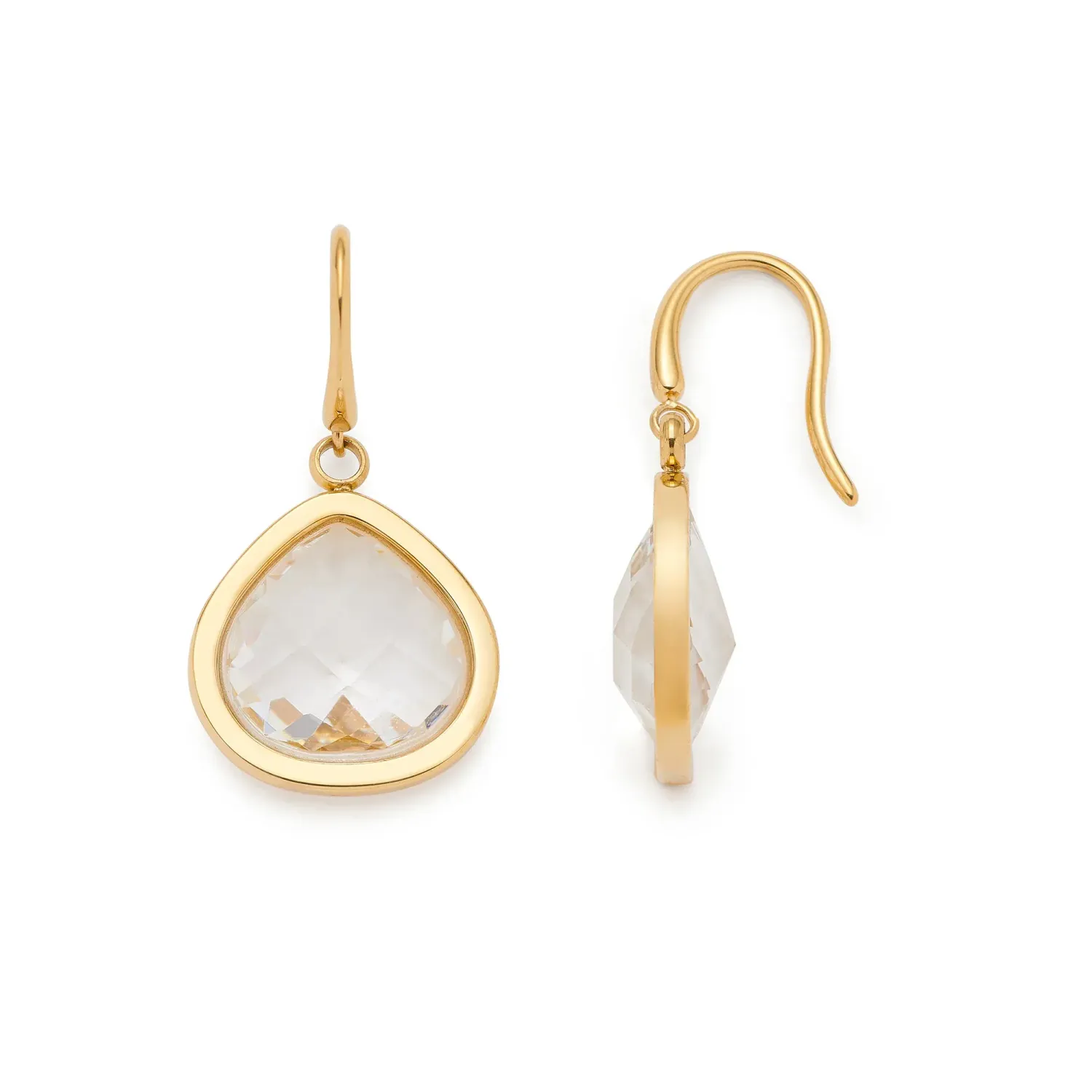 Leonardo Ohrhänger JUVINGA WHITE gold
