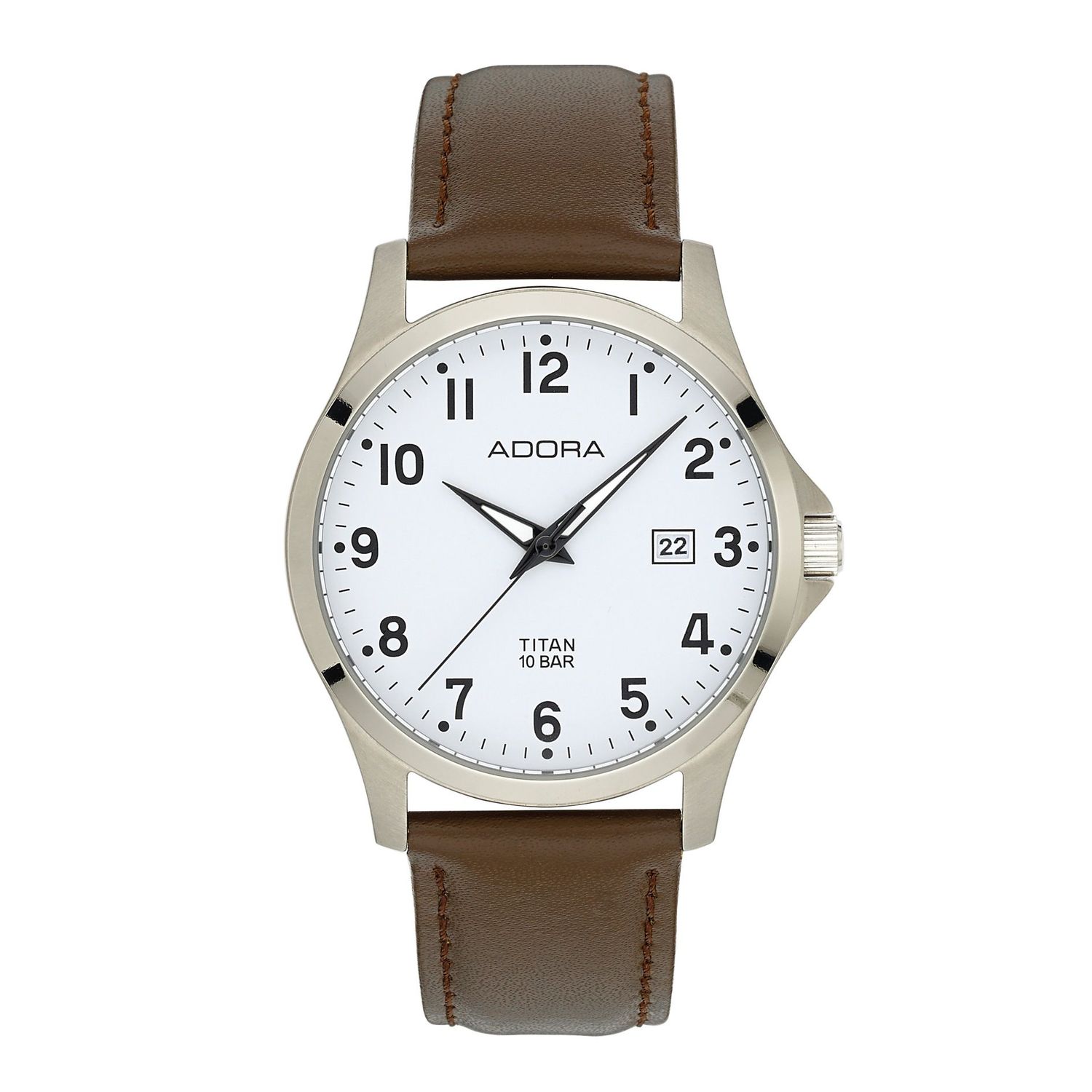 Adora Herrenuhr Lederband