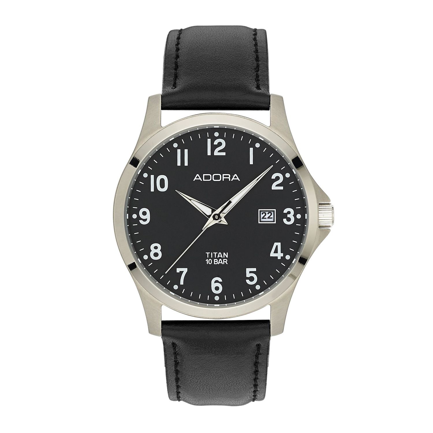 Adora Herrenuhr Lederband