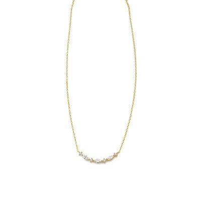 Collier Silber vergoldet