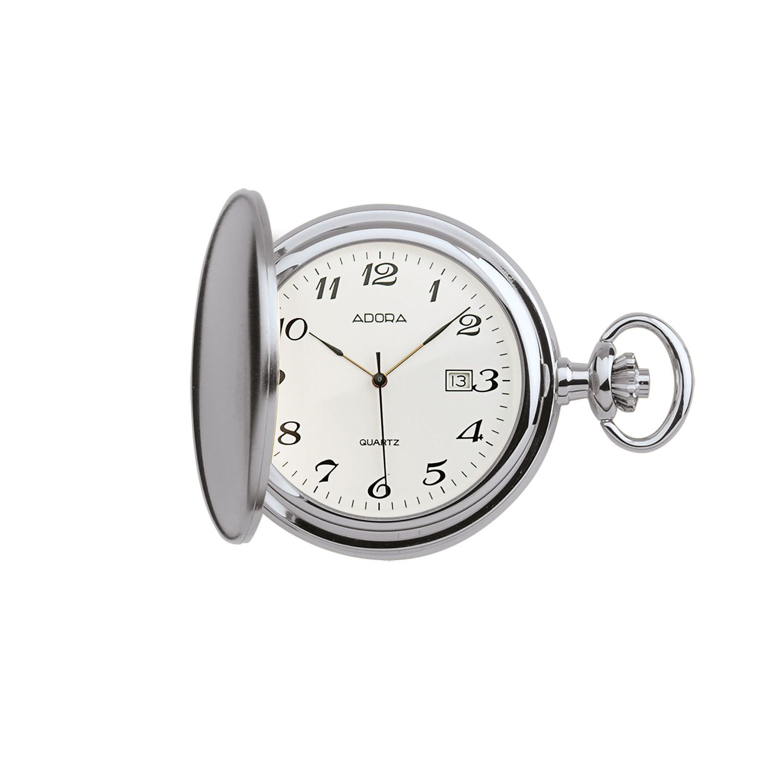 Taschenuhr silberfarben