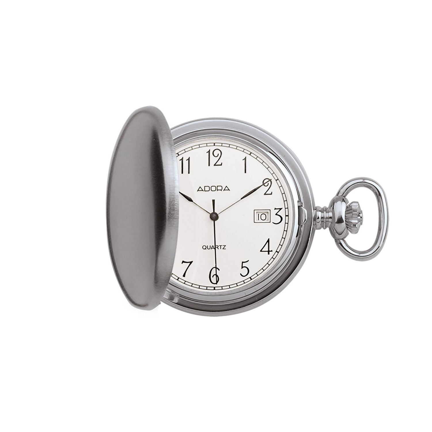Taschenuhr silberfarben