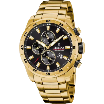 Festina Herrennuhr Edelstahl Armband Festina Herrennuhr Edelstahl Armband