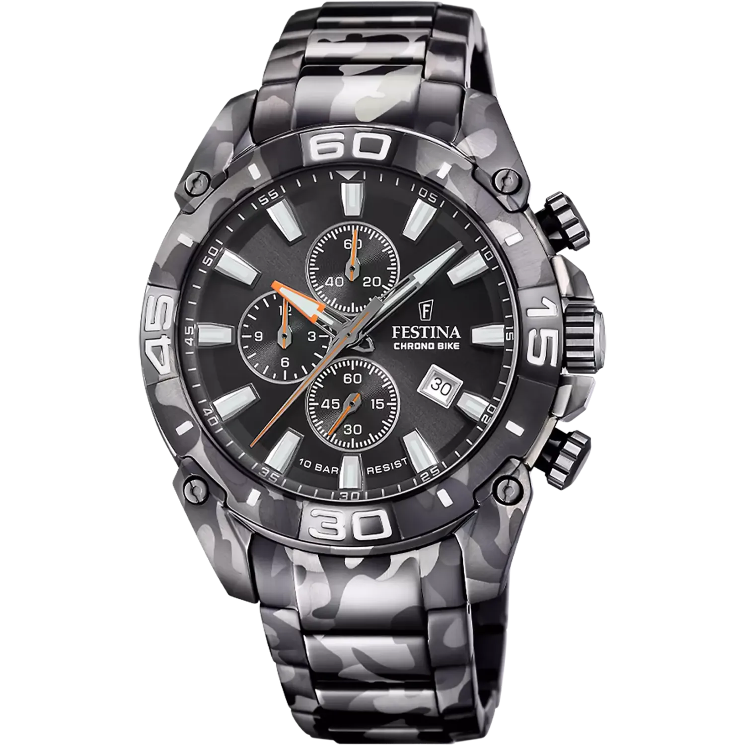 Festina Herrennuhr Edelstahl Armband