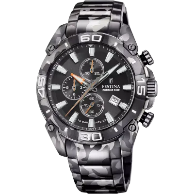 Festina Herrennuhr Edelstahl Armband Festina Herrennuhr Edelstahl Armband