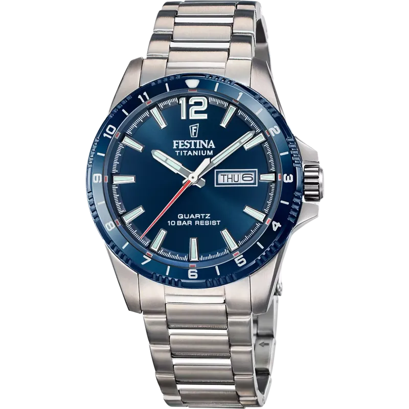 Festina Herrennuhr Titan Armband Festina Herrennuhr Titan Armband