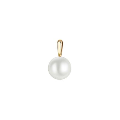 Anhänger 925/- Sterling Silber 1,6cm Süßwasserzuchtperle