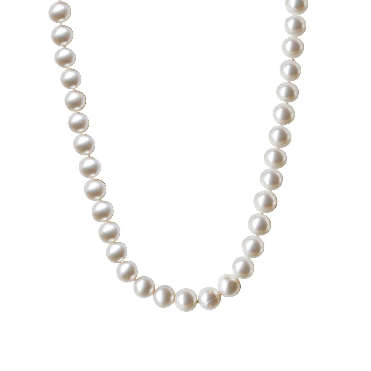 Collier Perlenkette 375/- Gold 