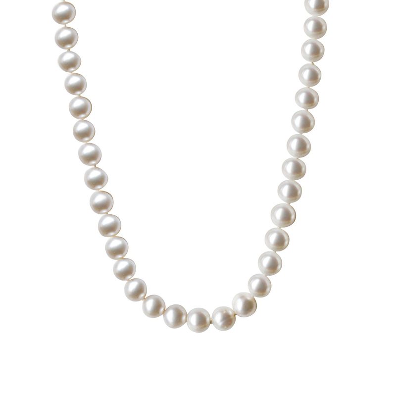 Collier Perlenkette 375/- Gold Collier Perlenkette 375/- Gold