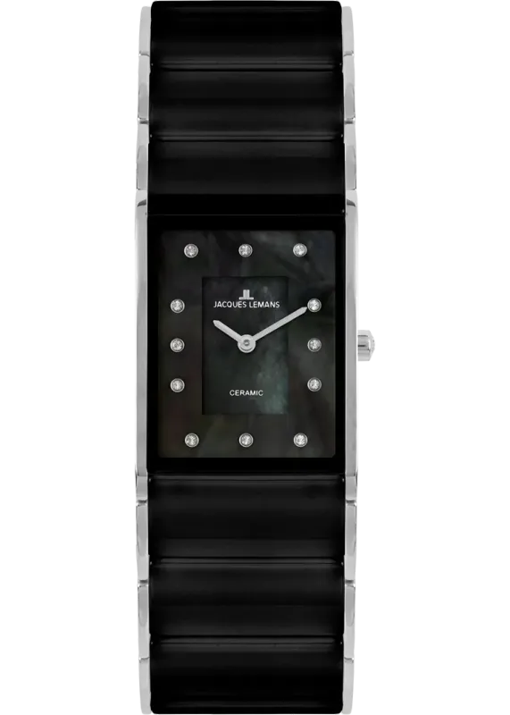 Jacques Lemans  Damenuhr  Ceramic