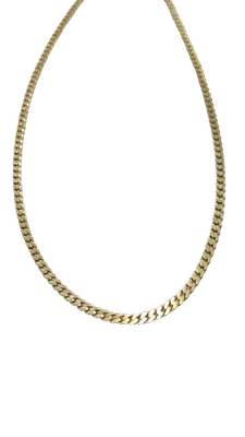 Flachpanzerkette Gold 333/-  50 cm