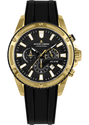 Jacques Lemans  Herrenuhr Chronograph