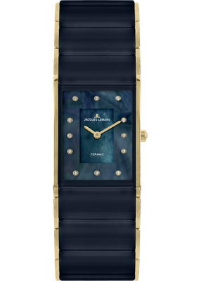 Jacques Lemans  Damenuhr  Ceramic