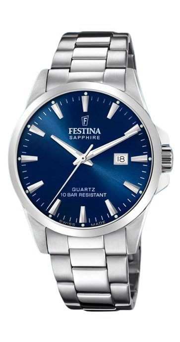 Festina Herrenuhr Swiss Made